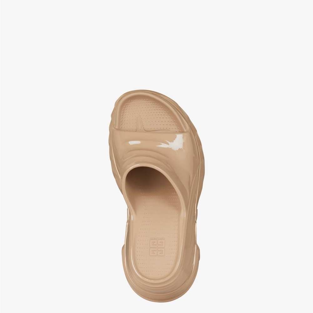 Givenchy Marshmallow wedge sandals Clay  in rubber size 38 - Picture 6 of 17